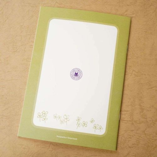 横罫ノート ノートA5 UNEVEN CATS clover かわいい グッズ メール便可