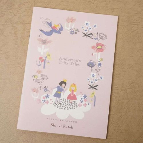 横罫ノート ノートA5 アンデルセン童話 おやゆび姫 かわいい グッズ メール便可