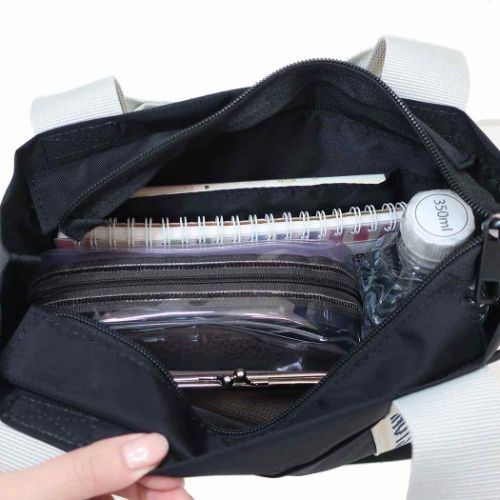 スヌーピー ランチバッグ ミニトート BK ピーナッツ キャラクター グッズ メール便可