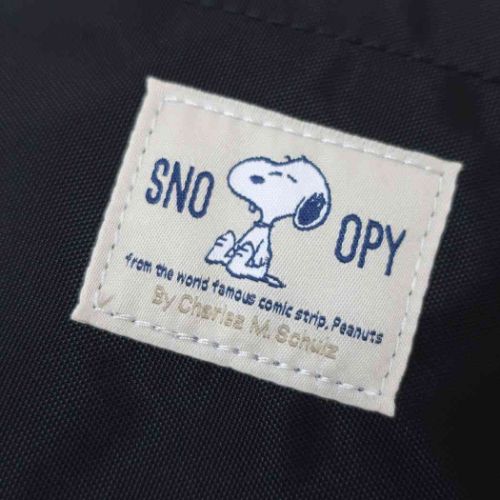 スヌーピー ランチバッグ ミニトート BK ピーナッツ キャラクター グッズ メール便可