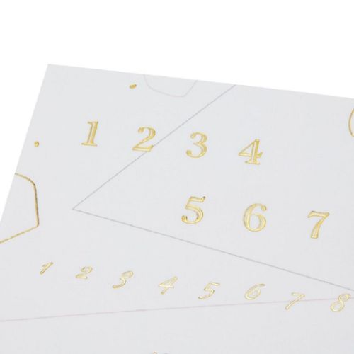 バースデー 並ぶ数字 誕生日祝い グッズ メール便可