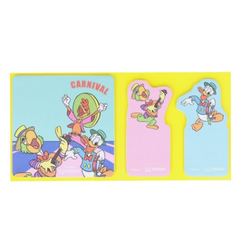 ディズニークラシック 付箋 ブック型付箋 レトロ カーニバル ディズニー キャラクター グッズ メール便可