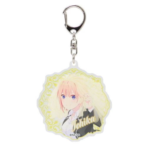 五等分の花嫁 チャーム アクリルキーホルダー 中野 一花 B アニメキャラクター グッズ メール便可