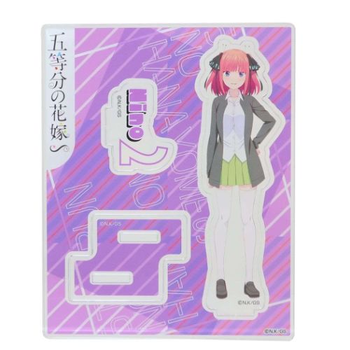 五等分の花嫁 アクリルスタンド アクスタコレクション 中野 二乃 A アニメキャラクター グッズ メール便可