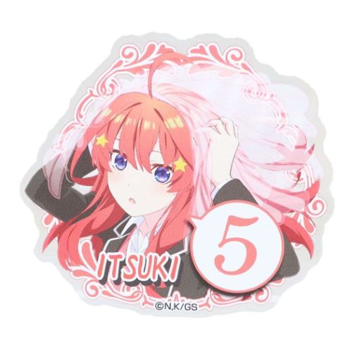 五等分の花嫁 缶バッジ アクリルバッジ 中野 五月 B アニメキャラクター グッズ メール便可