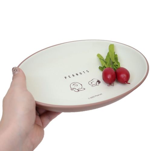 スヌーピー 深皿 オーバルプレート ピーナッツ キャラクター グッズ