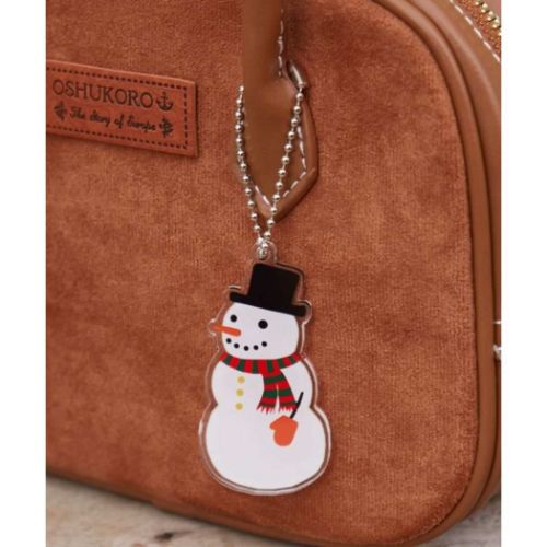 キーホルダー アクリルKH SNOWMAN 可愛い グッズ メール便可