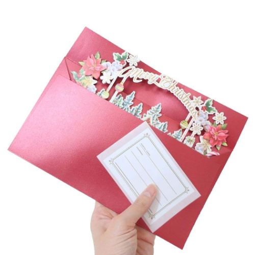Pop up card series クリスマスカード クリスマスポップアップカード ランドスケープ Xmas グッズ メール便可