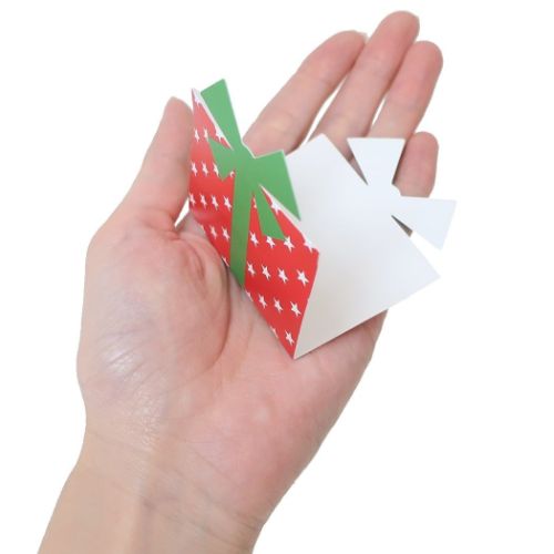 クリスマスカード ダイカットフェルトカード サンタクロース Xmas グッズ メール便可