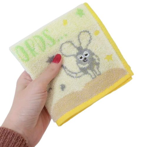 レオレオニ ミニタオル ジャガードタオル フレデリック ジェントルカラー 絵本キャラクター グッズ メール便可