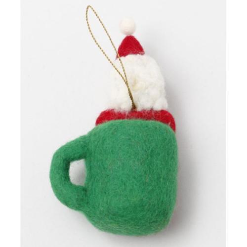 インテリア雑貨 サンタクロースオーナメント MUG クリスマスツリー 飾り グッズ
