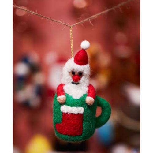 インテリア雑貨 サンタクロースオーナメント MUG クリスマスツリー 飾り グッズ