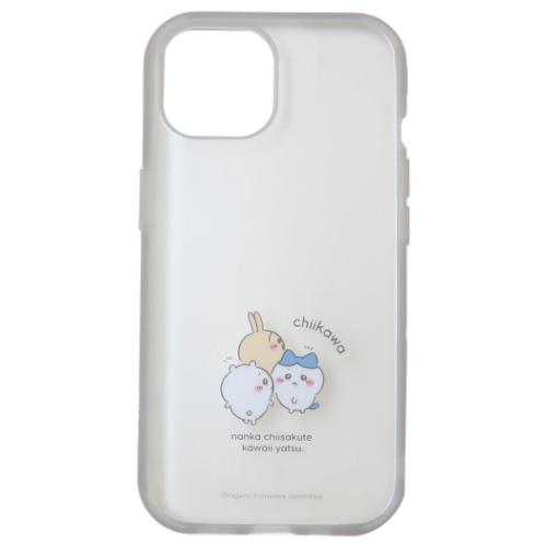 ちいかわ iPhone15/14/13 IIIIfit Clear 2023 iPhone 6.1inch 2LENS model対応ケース ふりかえり キャラクター グッズ
