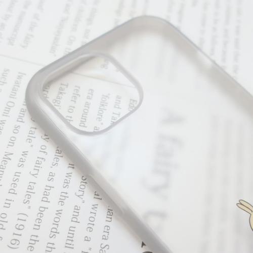 ちいかわ iPhone15/14/13 IIIIfit Clear 2023 iPhone 6.1inch 2LENS model対応ケース ふりかえり キャラクター グッズ