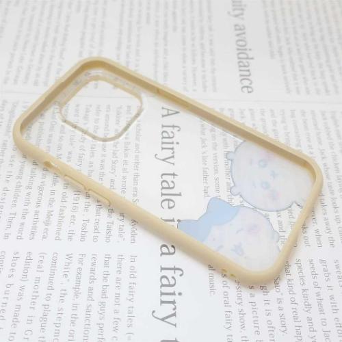 ちいかわ iPhone15 Pro IIIIfit Clear 2023 iPhone 6.1inch 3LENS model対応ケース ちいかわ＆ハチワレ キャラクター グッズ