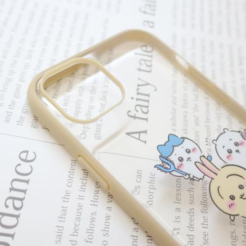 ちいかわ iPhone15 Plus/14 Plus IIIIfit Clear 2023 iPhone 6.7inch 2LENS model対応ケース 討伐 キャラクター グッズ