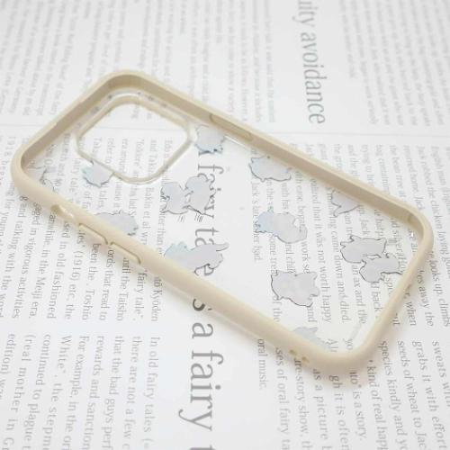 モフサンド iPhone15 Pro IIIIfit Clear 2023 iPhone 6.1inch 3LENS model対応ケース ジンベイザメにゃん mofusand キャラクター グッズ