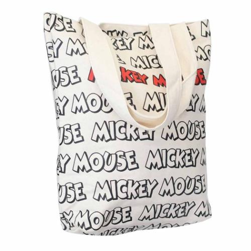ミッキーマウス トートバッグ スタンダードロゴ ミッキー ディズニー キャラクター グッズ