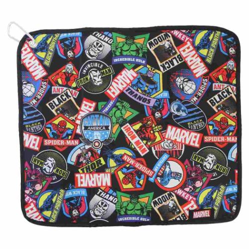 マーベル ハンドタオル レインタオルS ランダムワッペン MARVEL キャラクター グッズ メール便可