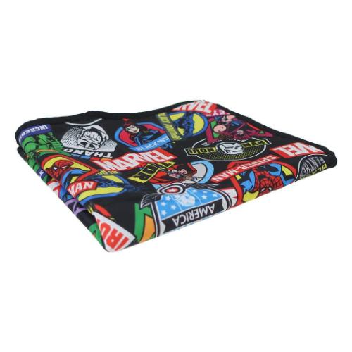 マーベル ハンドタオル レインタオルS ランダムワッペン MARVEL キャラクター グッズ メール便可