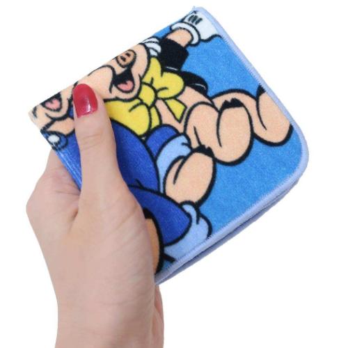 ディズニークラシック ミニタオル ジャガードハンカチタオル 三匹の子ぶた ディズニー キャラクター グッズ メール便可