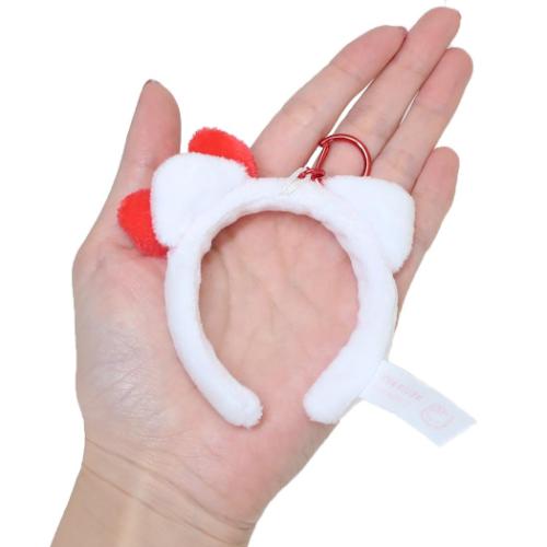 ハローキティ キーリング カチューシャキーホルダー サンリオ キャラクター グッズ メール便可