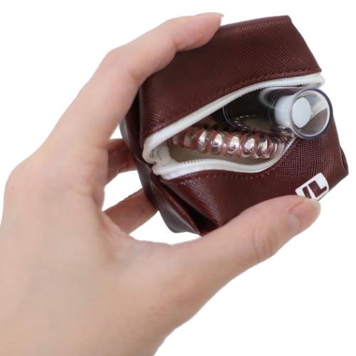 チロルチョコ ミニポーチ キューブラブリーポーチ コーヒーヌガー お菓子パッケージ キャラクター グッズ