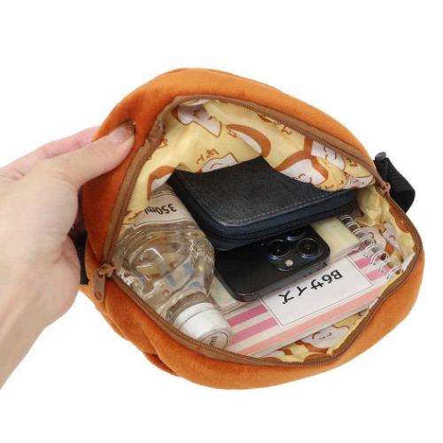 おえかきさん ショルダーバッグ ぬいぐるみショルダーバッグ ぱんさん 斜め掛けかばん グッズ