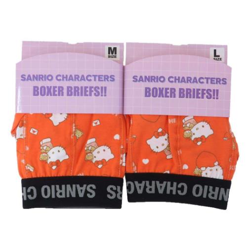 ハローキティ 男性用下着 ボクサーブリーフ ハート サンリオ キャラクター グッズ メール便可