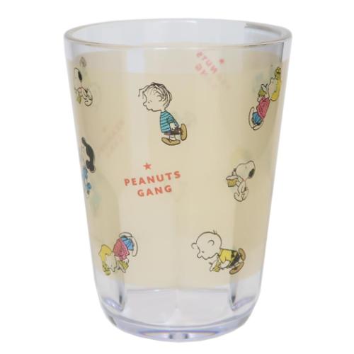 スヌーピー タンブラー クリアタンブラー 370ml カップケーキ ピーナッツ キャラクター グッズ