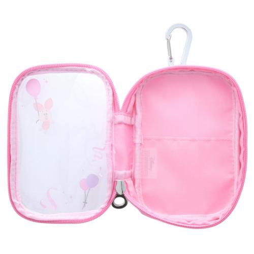 くまのプーさん ミニポーチ キャリーポーチ ピグレット ディズニー キャラクター グッズ