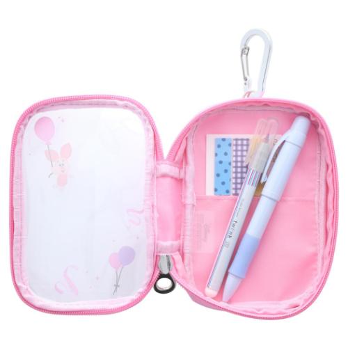 くまのプーさん ミニポーチ キャリーポーチ ピグレット ディズニー キャラクター グッズ