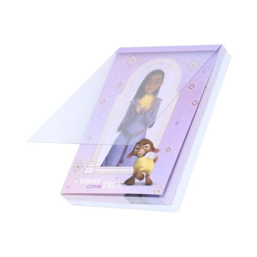WISH ウィッシュ メモ帳 メモミニ ミニミニメモ 3D 新入学 ディズニー キャラクター グッズ メール便可