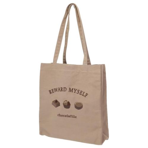 ショコラフィーユ トートバッグ トートバッグ チョコレート かわいい グッズ