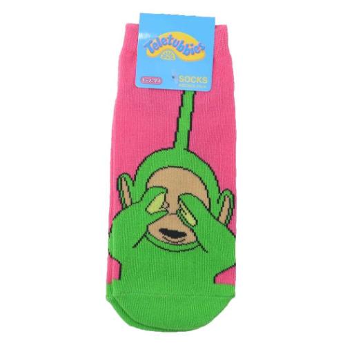 Teletubbies テレタビーズ 女性用靴下 くつした キャラックス ディプシー めかくし キャラクター グッズ メール便可