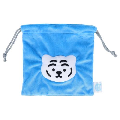 MUZIK TIGER ムジークタイガー 巾着袋 ぬいぐるみ巾着 B キャラクター グッズ メール便可