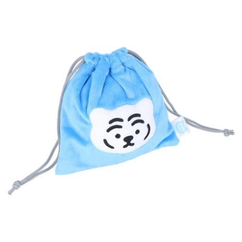 MUZIK TIGER ムジークタイガー 巾着袋 ぬいぐるみ巾着 B キャラクター グッズ メール便可