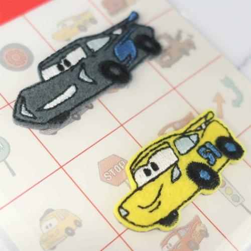 カーズ ワッペン アイロンパッチシール ディズニー キャラクター グッズ メール便可