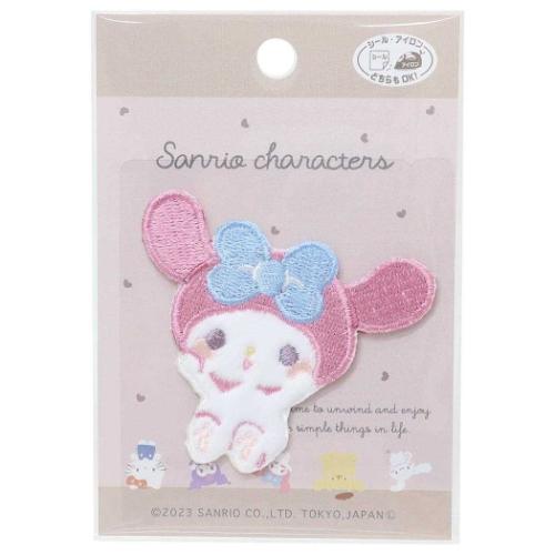 マイメロディ ワッペン アイロンパッチシール サンリオ キャラクター グッズ メール便可