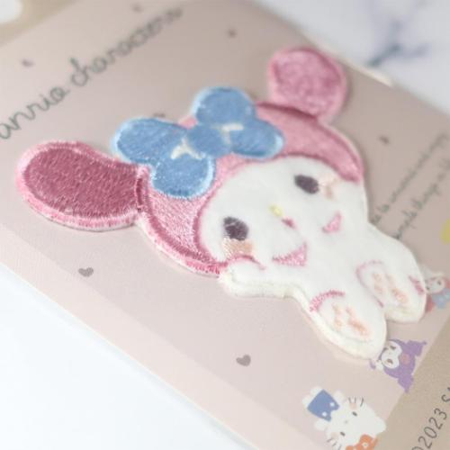 マイメロディ ワッペン アイロンパッチシール サンリオ キャラクター グッズ メール便可