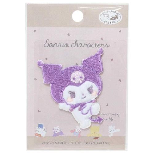 クロミ ワッペン アイロンパッチシール サンリオ キャラクター グッズ メール便可