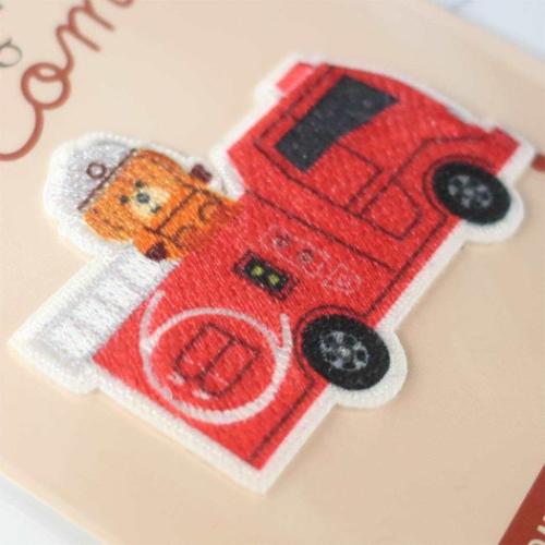 トミカ ワッペン アイロンパッチシール トミカ＆トム TOMICA キャラクター グッズ メール便可