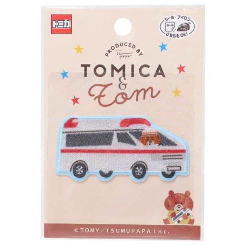 トミカ ワッペン アイロンパッチシール トミカ＆トム TOMICA キャラクター グッズ メール便可
