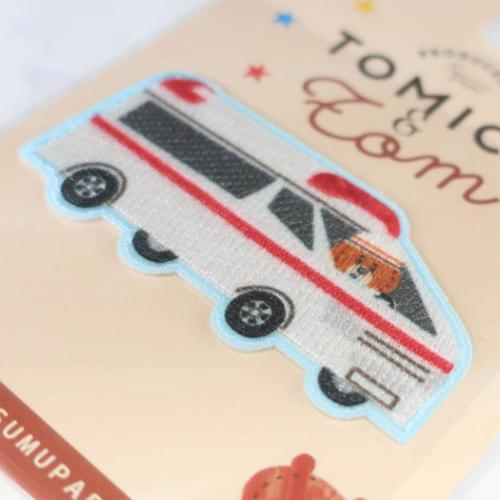 トミカ ワッペン アイロンパッチシール トミカ＆トム TOMICA キャラクター グッズ メール便可