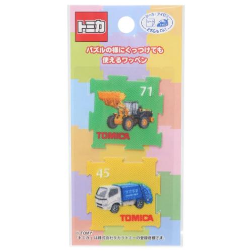 トミカ ワッペン アイロンパッチシール TOMICA キャラクター グッズ メール便可