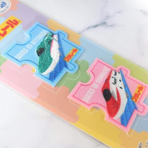 プラレール ワッペン アイロンパッチシール 鉄道 キャラクター グッズ メール便可