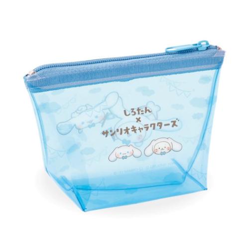 サンリオキャラクターズ クリアポーチ プチポーチ シロタン シナモンロール サンリオ キャラクター グッズ