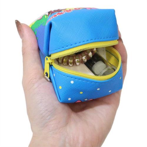 クッピーラムネ ミニポーチ キューブラブリーポーチ お菓子パッケージ キャラクター グッズ