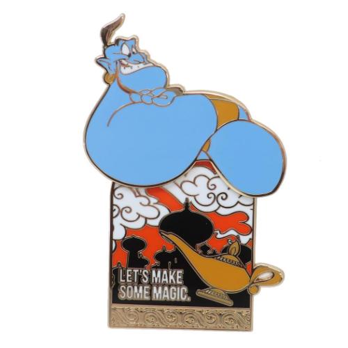 アラジン ピンズ コレクションピンバッジ ジーニー ディズニー キャラクター グッズ メール便可