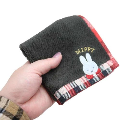 ミッフィー ハンドタオル ミニタオル クラシカルスカーレット ディックブルーナ 絵本キャラクター グッズ メール便可